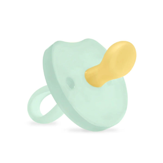 Natursutten Natural Rubber Orthodontic Pacifier with Butterfly Shield - Pastels- Medium (6-12 months)
