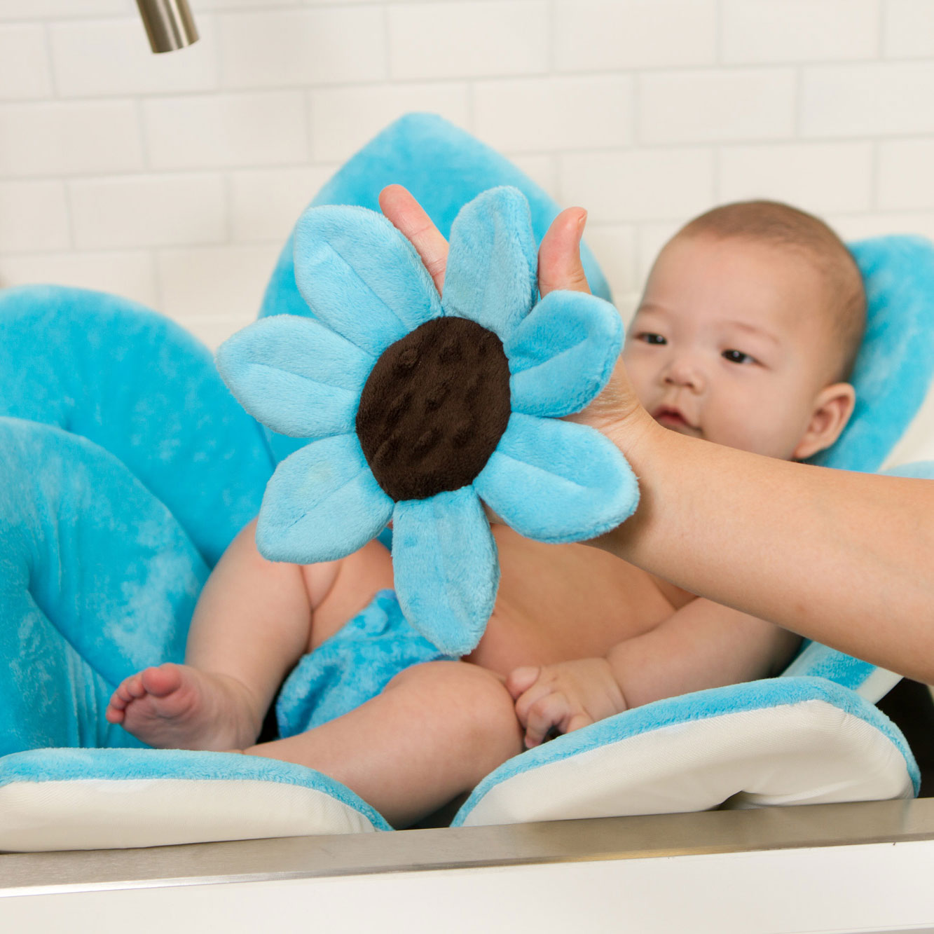 Blooming Bath: bañera acolchada para los primeros baños del bebé